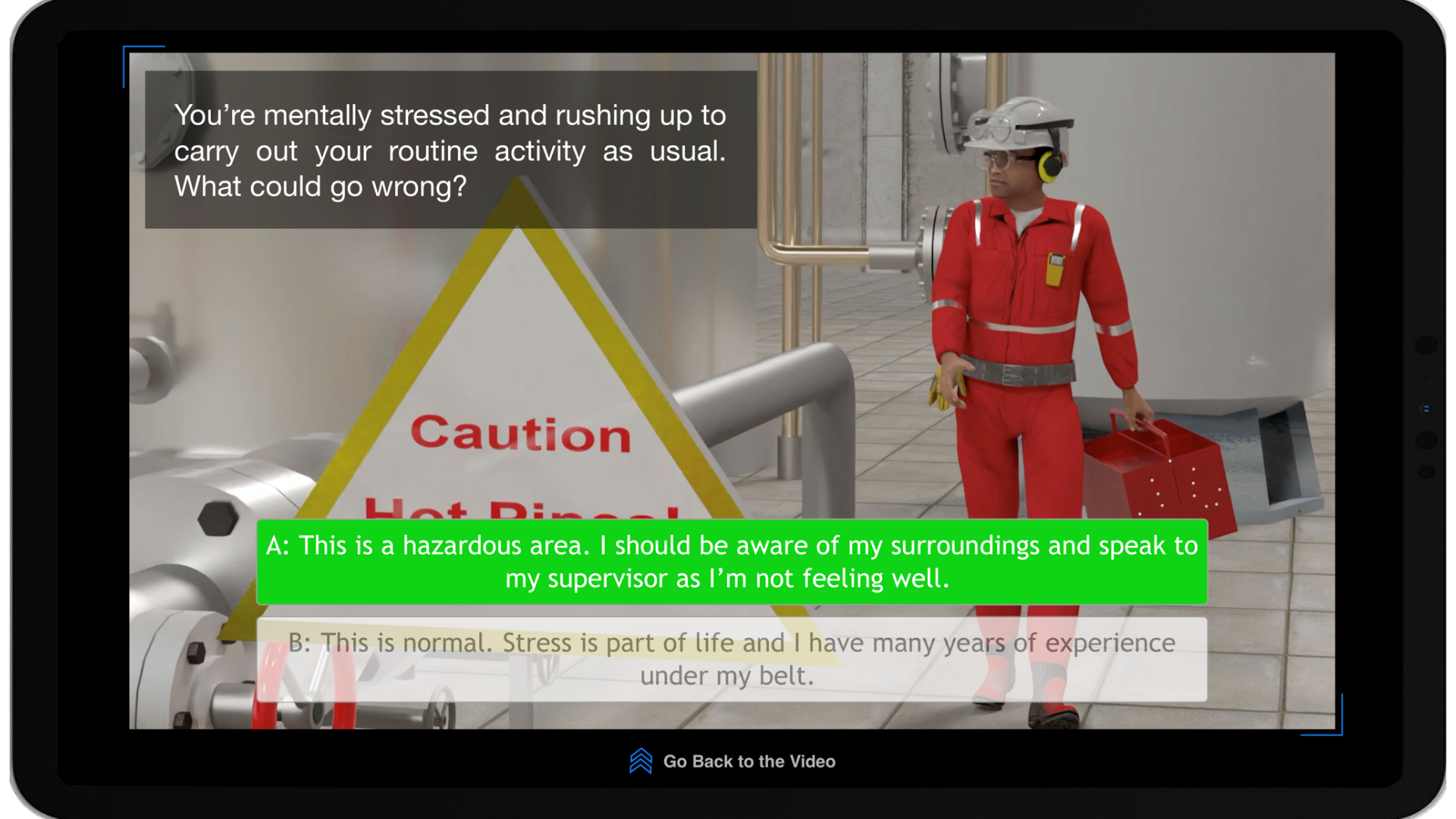 HSE E-Learning Screenshot 2