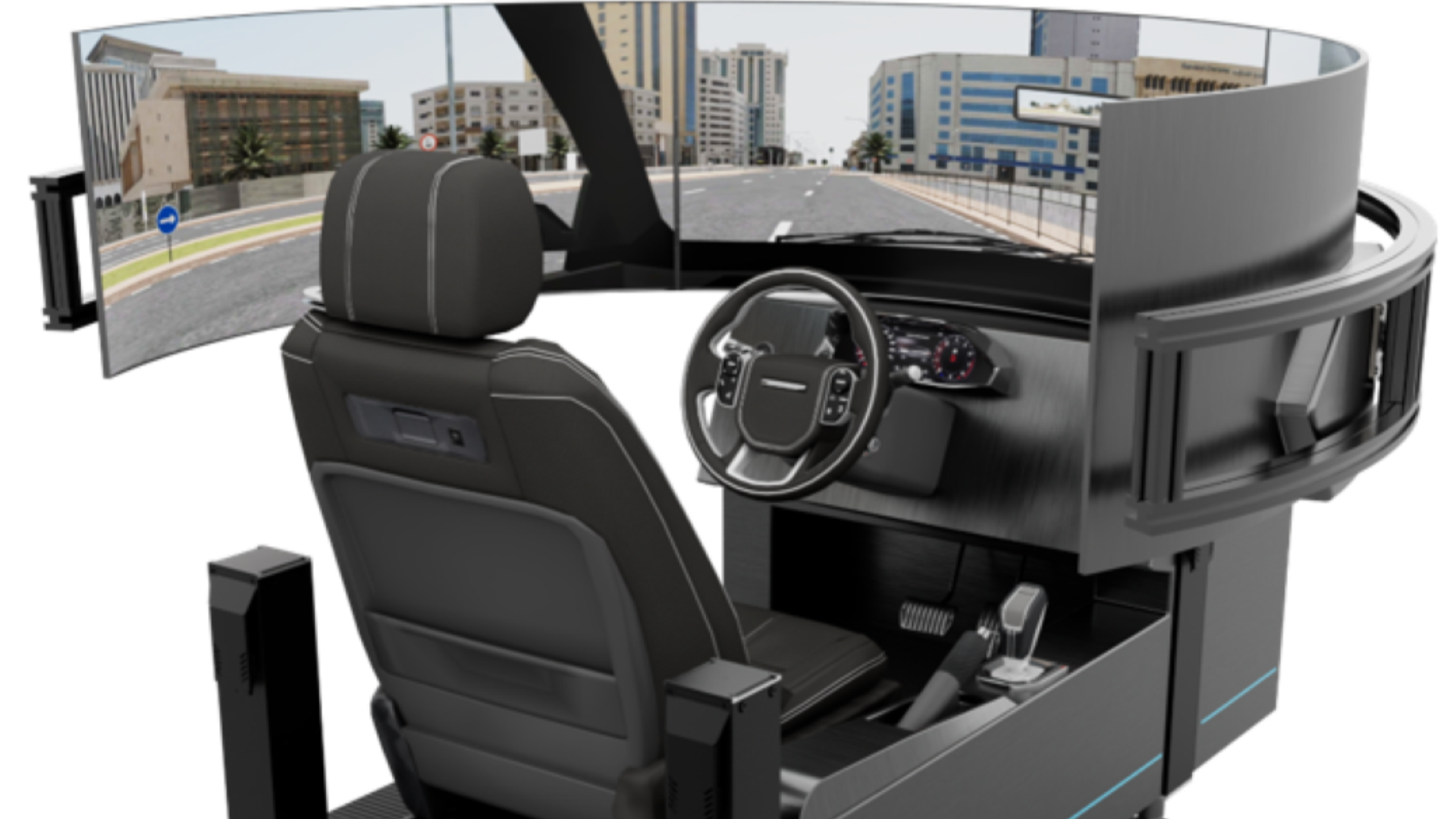 Industrial Driving Simulation for Professional Driving Schools