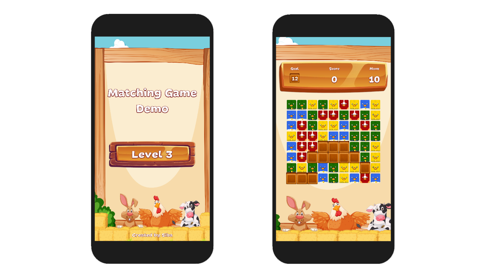 Tile-Matching Puzzle Game